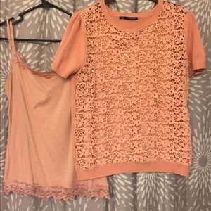 Short Sleeve Top & Camisole
